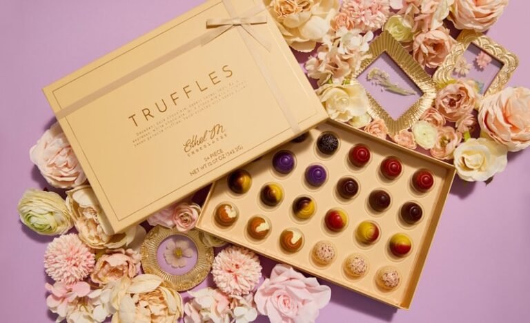 Mom-Celebrating Chocolate Truffles : 24-piece Truffles Collection