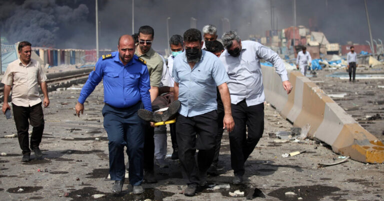 Massive Iran Port Explosion Kills 5 and Injures Hundreds