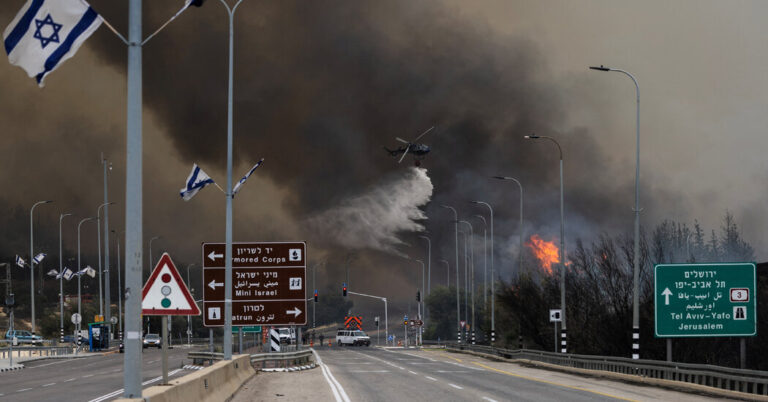 Wildfires in Israel Force Towns Near Jerusalem to Evacuate