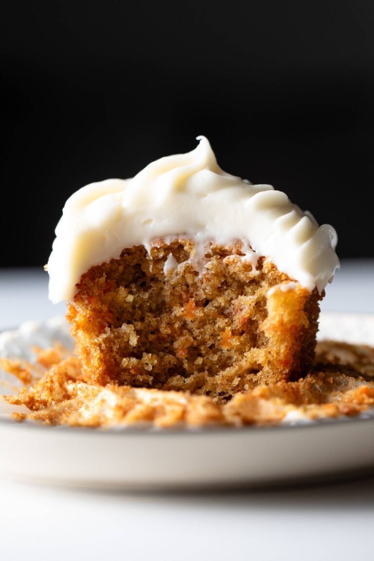 The Best Carrot Cake Cupcakes with Cream Cheese Frosting Recipe