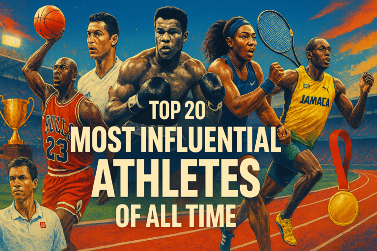 Top 20 Most Influential Athletes of All Time