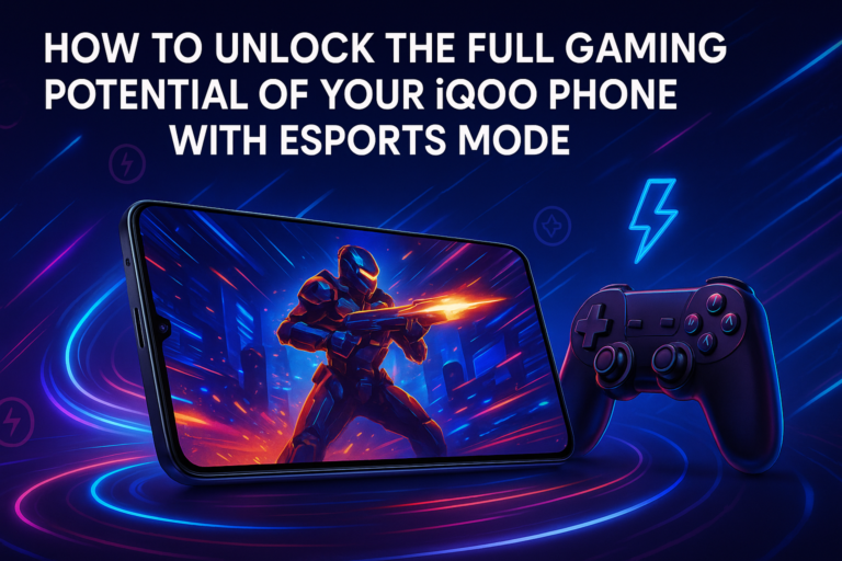 How to Unlock the Full Gaming Potential of Your iQOO Phone with Esports Mode