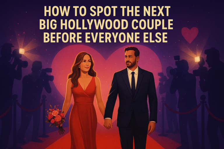 How to Spot the Next Big Hollywood Couple Before Everyone Else