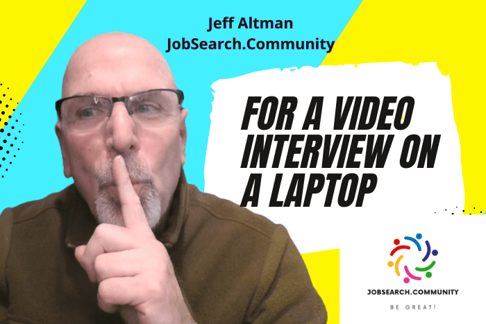 For a Video Interview on a Laptop #shorts