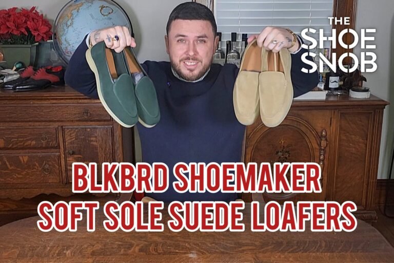 Blkbrd Shoemaker – Soft Sole Suede Loafers Unboxing