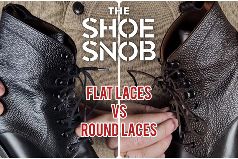 Best Shoelaces for Leather Shoes: Flat or Round?