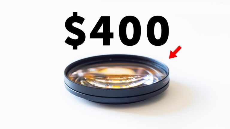 Do you need these special lens filters?