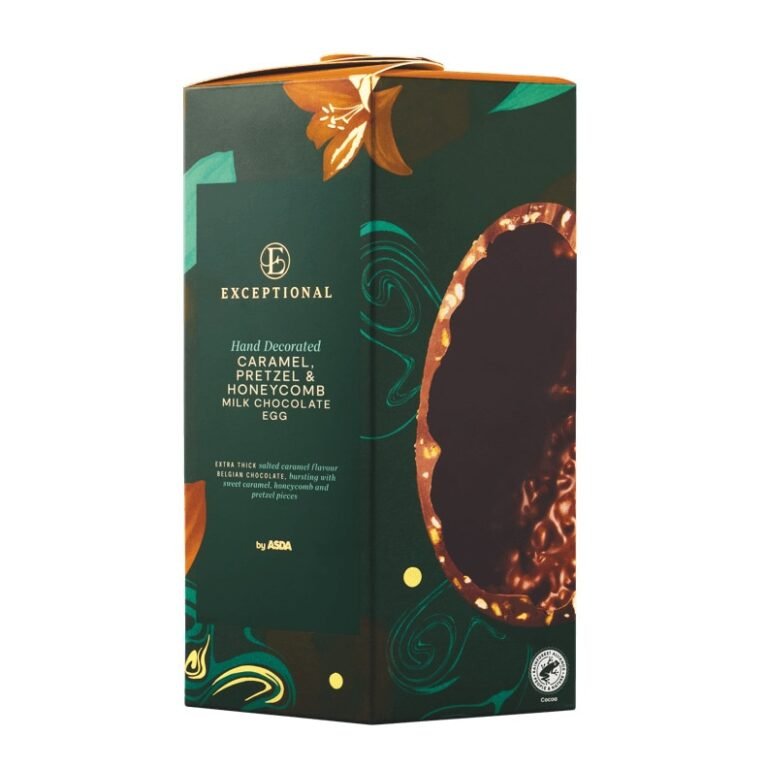 Accessible Luxury Easter Chocolates : ASDA Exceptional chocolate egg