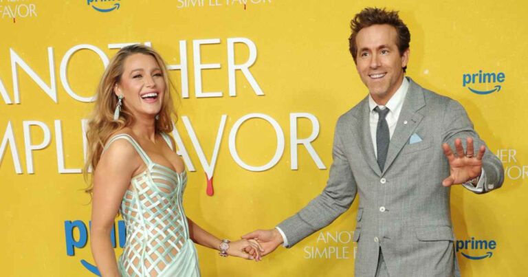 Blake Lively and Ryan Reynolds Shine at A Simple Favor 2 Premiere
