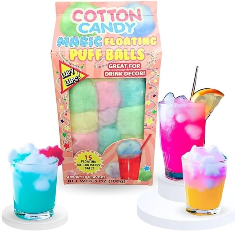 Cotton Candy Magic Floating Puff Balls