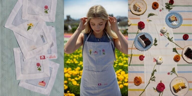 Embroidered Limited-Edition Cotton Tableware : Cotton Incorporated