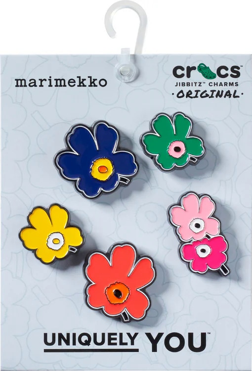 Joyfully Patterned Collaborative Footwear : crocs and marimekko