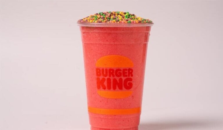 Crunchy Candy QSR Beverages : Frozen Strawberry drink