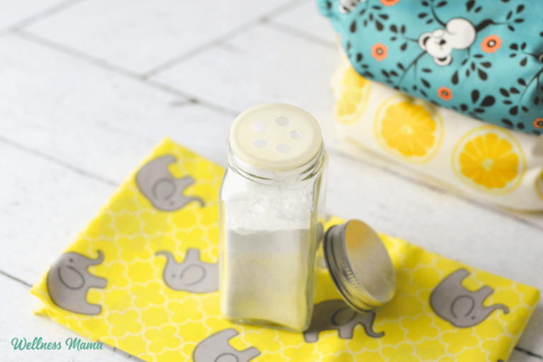 Natural Homemade Baby Powder