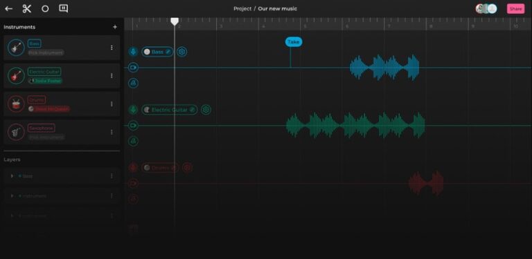 Real-Time Music Collaboration : Jammin