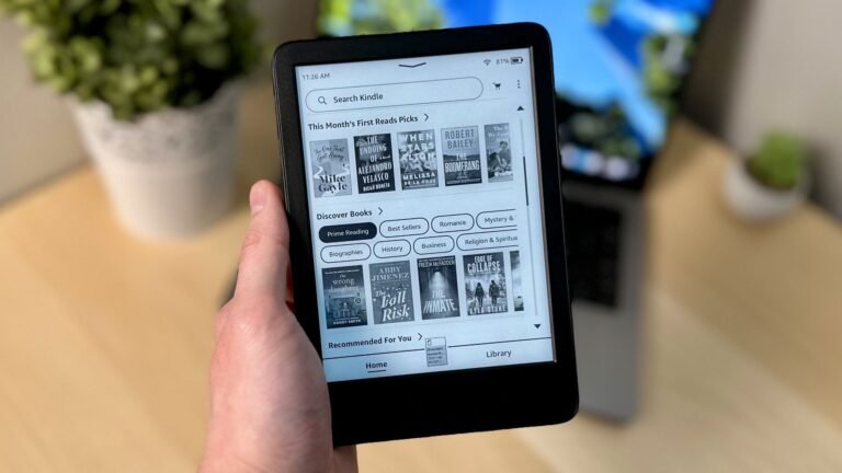 5 things I did first on my Kindle to improve my reading experience