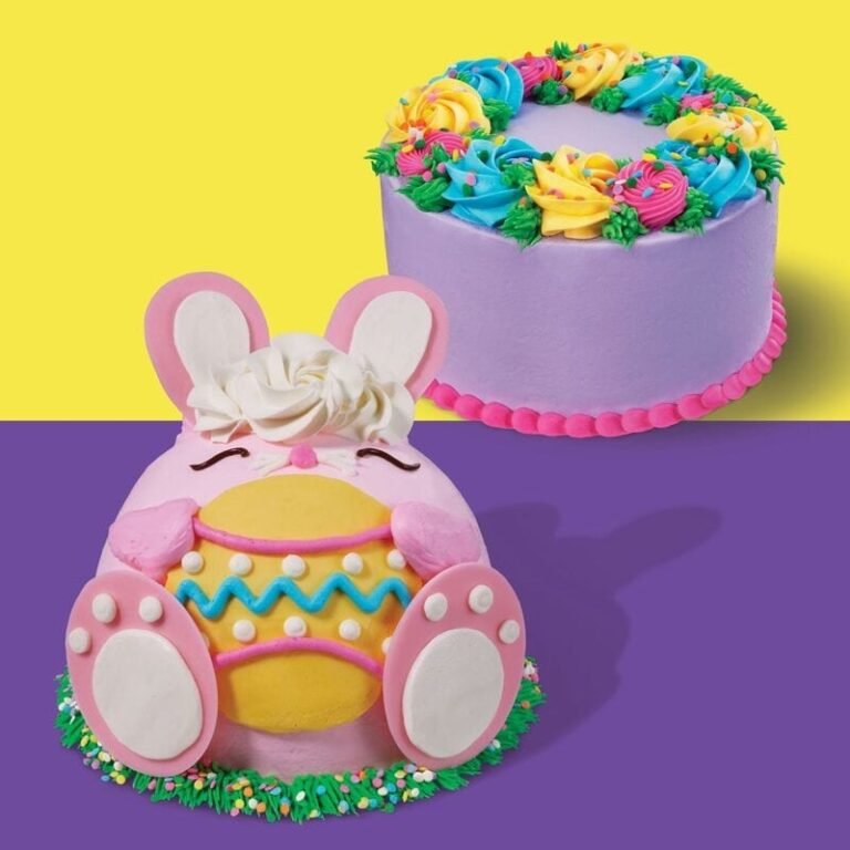 Vibrant Spring-Forward Cakes : Limited-Time Easter Cake
