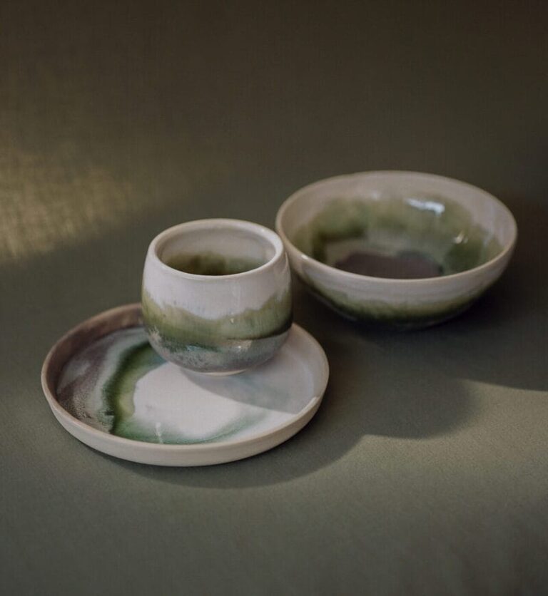 Natural Landscape-Inspired Ceramics : matter collection