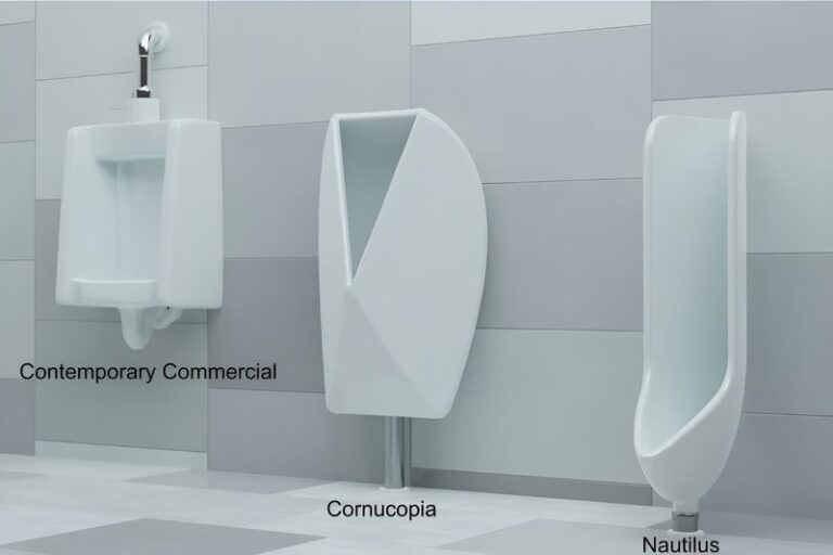 Anti-Splashing Bathroom Fixtures : modern urinal design