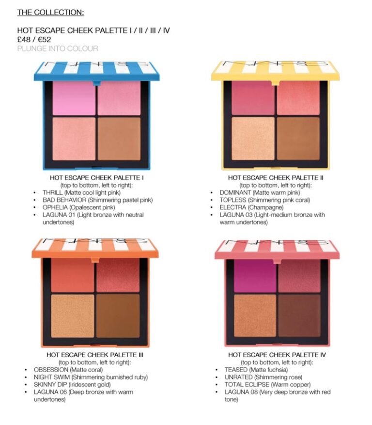 Coastal France Cosmetics Collections : NARS Hot Escape