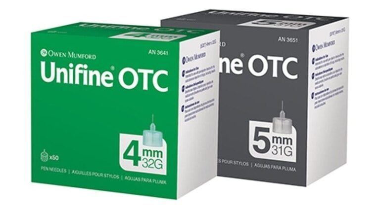 Over-the-Counter Diabetic Pen Needles : Owen Mumford UnifineOTC