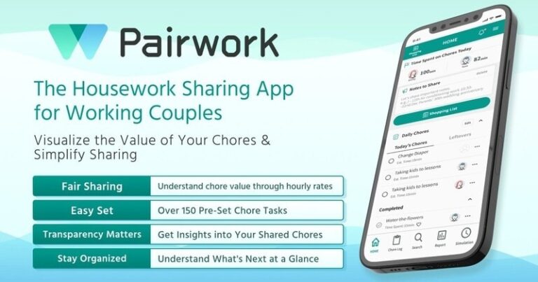 Equitable Chore Apps : pairwork