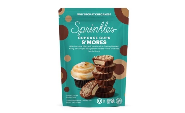 Fireside Snack Chocolate Cups : S’Mores Cupcake Cups