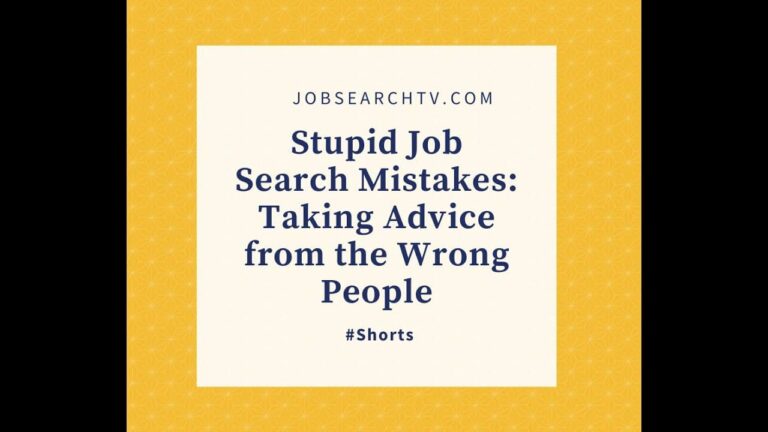 Taking Advice from the Wrong People