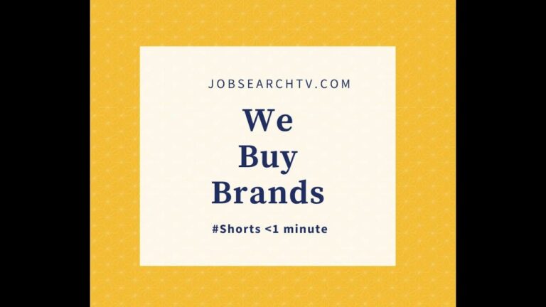 We Buy Brands #shorts