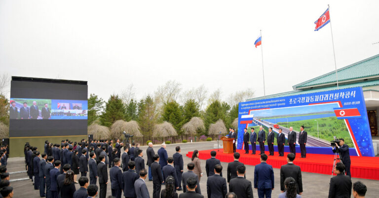 North Korea and Russia Build First Cross-Border Road Bridge