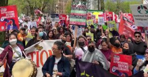Trump Policies Draw Outrage at May Day Protests Across the U.S.