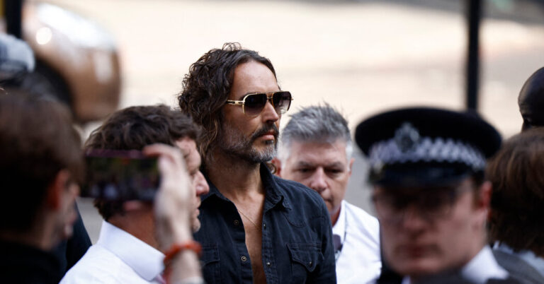Russell Brand to Appear in Court on Rape and Sexual Assault Charges