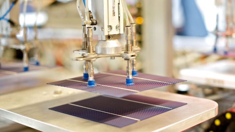 Solar panel manufacturing is booming in red states » Yale Climate Connections