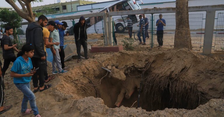 Israel Bombards Gaza Seeking to Kill Muhammad Sinwar, a Top Hamas Leader, Officials Say