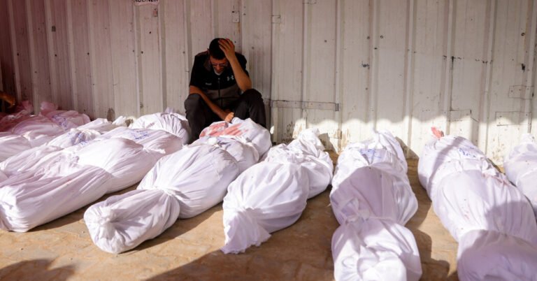 Israeli Airstrikes Kill Dozens in Northern Gaza Overnight, Health Officials Say