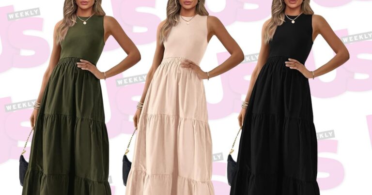 This Comfy Rich Mom Travel Dress Is Selling Out on Amazon