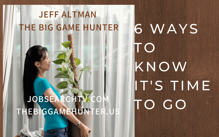 The person who avoids professional disaster is the one who remains alert to signals and can “read the tea leaves.” Here’s what to look out for: