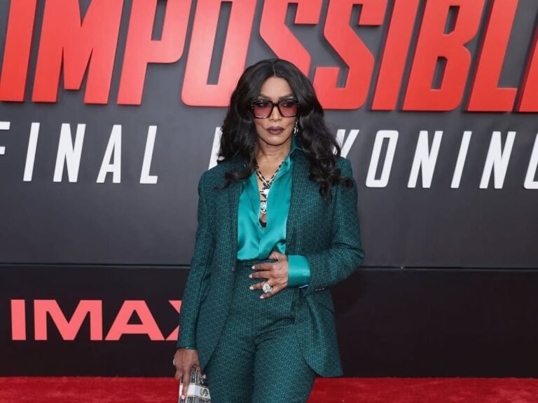 Angela Bassett Wears Ozwald Boateng Green Suit to the Mission: Impossible – The Final Reckoning Premiere