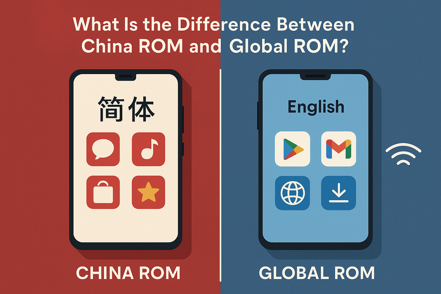 Global ROM network bands
