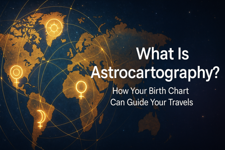 What Is Astrocartography? How Your Birth Chart Can Guide Your Travels