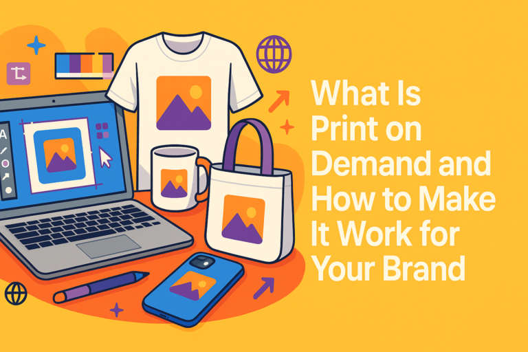 What Is Print on Demand and How to Make It Work for Your Brand