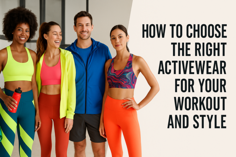 How to Choose the Right Activewear for Your Workout and Style