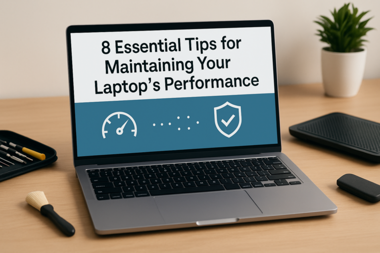 8 Essential Tips for Maintaining Your Laptop’s Performance