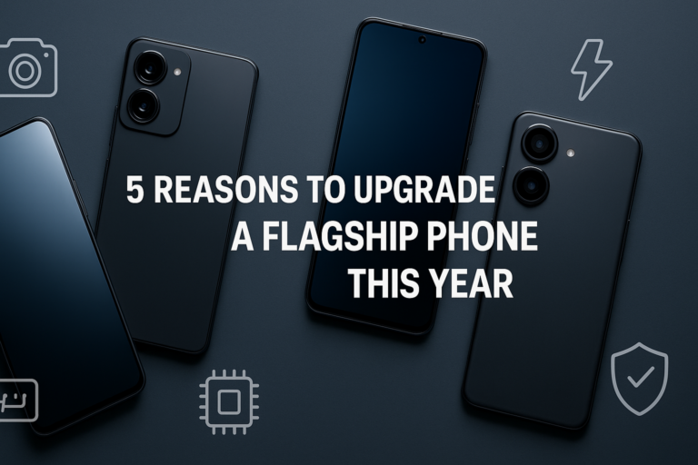 5 Reasons to Upgrade to a Flagship Phone This Year