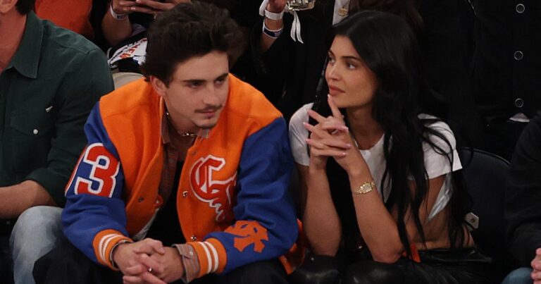 Kylie Jenner and Timothee Chalamet Enjoy Date at Knicks Game