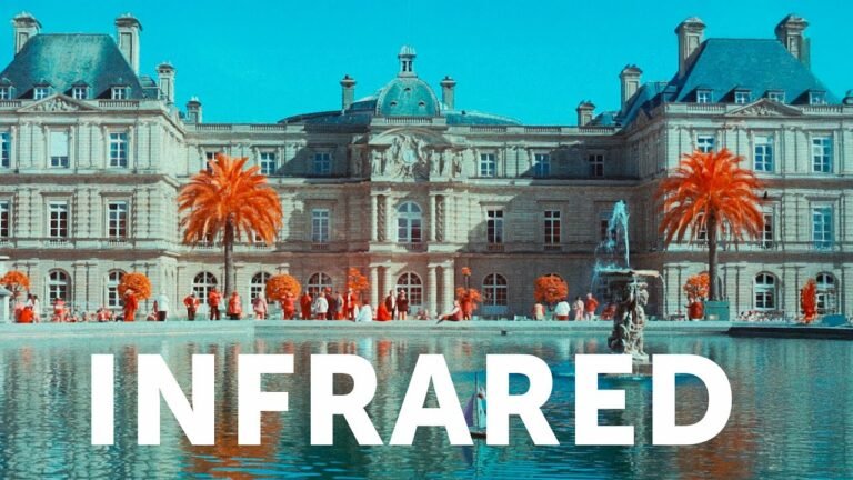Paris glows in infrared hues