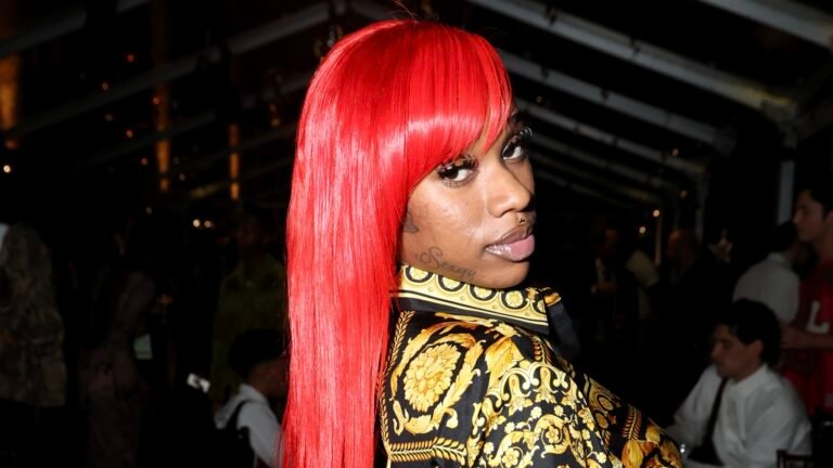 New Hairstyle, Social Media Calls “Hood Harley Quinn”