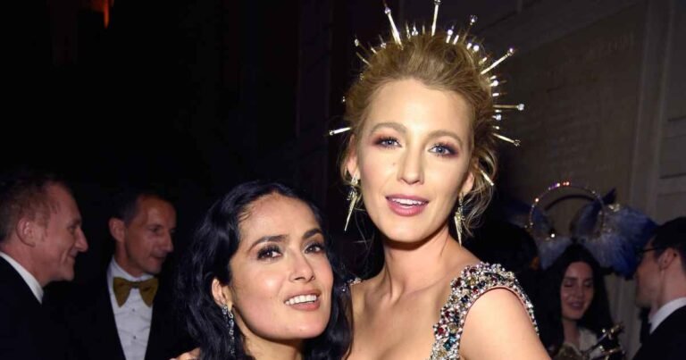 Salma Hayek Shares Bond With Blake Lively and Ryan Reynolds’ Kids