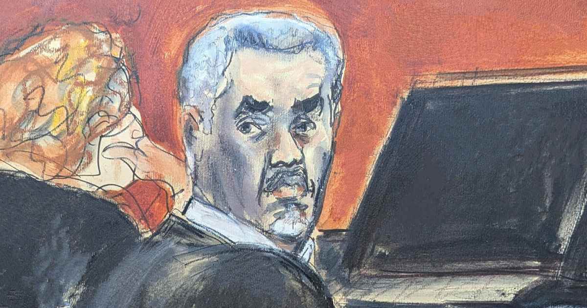 Sean Diddy Combs Trial Courtroom Sketch