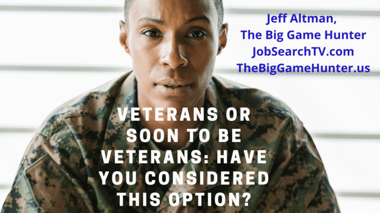 Veterans or Soon to Be Vets:Have You Considered This Option?